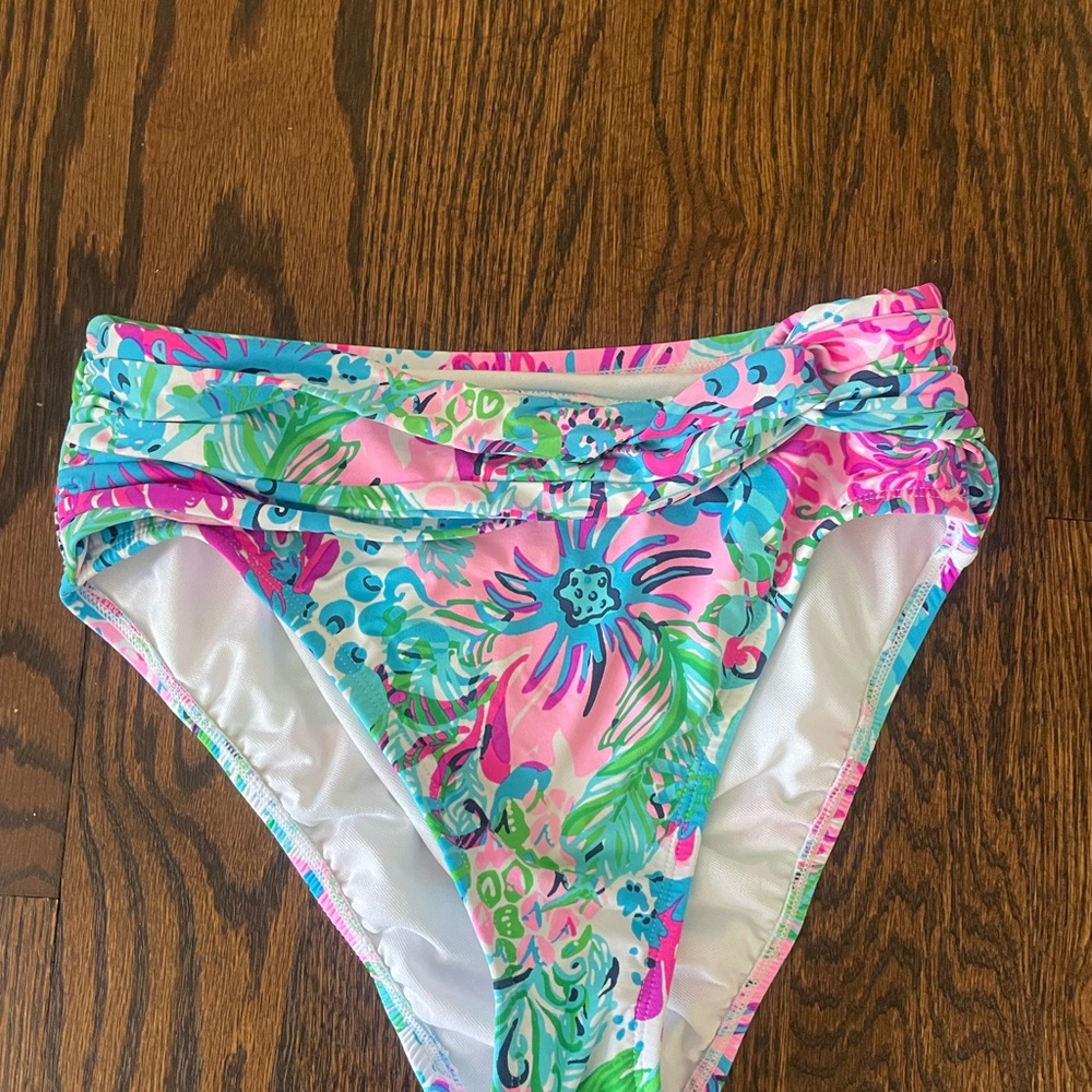 Lilly Pulitzer Floral Bikini Bottom